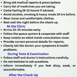 Clinic Notice Board (English)